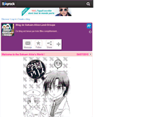 Tablet Screenshot of gakuen-alice-land-groupe.skyrock.com