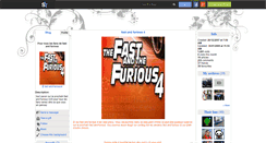 Desktop Screenshot of fast-and-furious4.skyrock.com