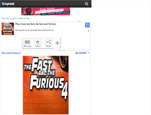 Tablet Screenshot of fast-and-furious4.skyrock.com