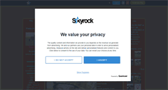 Desktop Screenshot of prevote77.skyrock.com