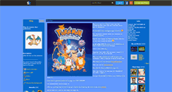 Desktop Screenshot of maniac-des-pokemons.skyrock.com