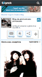 Mobile Screenshot of gloria-et-ses-princesses.skyrock.com