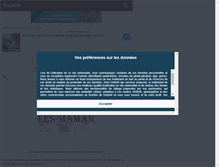Tablet Screenshot of les-maman.skyrock.com