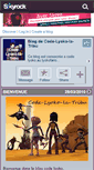 Mobile Screenshot of code-lyoko-la-tribu.skyrock.com