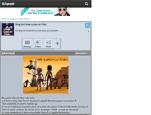 Tablet Screenshot of code-lyoko-la-tribu.skyrock.com