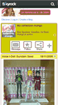 Mobile Screenshot of collection-manga.skyrock.com