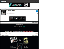 Tablet Screenshot of bella-t-edward.skyrock.com