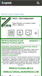 Mobile Screenshot of actu-raal.skyrock.com