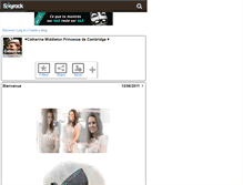 Tablet Screenshot of catherine-decambridge.skyrock.com