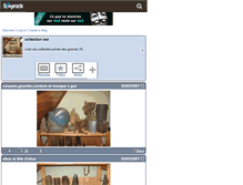 Tablet Screenshot of collectionww.skyrock.com