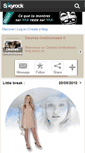Mobile Screenshot of desires-undisclosed.skyrock.com