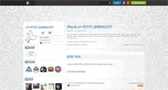 Desktop Screenshot of la-petite-journaliste.skyrock.com