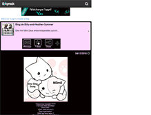 Tablet Screenshot of billy-and-heather-summer.skyrock.com