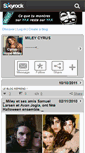 Mobile Screenshot of cyrus-hope-miley.skyrock.com
