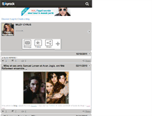Tablet Screenshot of cyrus-hope-miley.skyrock.com