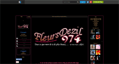 Desktop Screenshot of fleursdezil974.skyrock.com