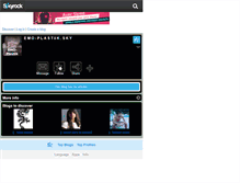Tablet Screenshot of emo-plastiik.skyrock.com