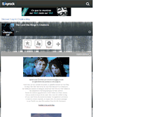 Tablet Screenshot of citations-lotr.skyrock.com