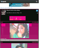 Tablet Screenshot of fashion-style-miljana.skyrock.com
