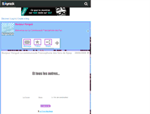Tablet Screenshot of bonjourhanguk.skyrock.com