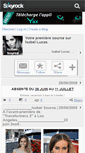 Mobile Screenshot of isabel-source.skyrock.com