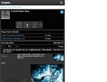 Tablet Screenshot of djblazetahiti.skyrock.com