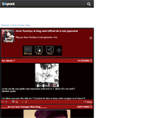 Tablet Screenshot of anna-tsuchiya.skyrock.com