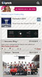 Mobile Screenshot of formule-1-2011.skyrock.com