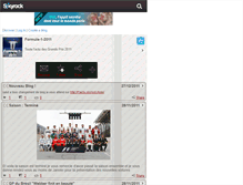 Tablet Screenshot of formule-1-2011.skyrock.com