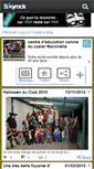Mobile Screenshot of clubcaninducazier.skyrock.com