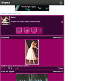 Tablet Screenshot of danse-classique-passion.skyrock.com