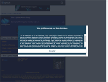 Tablet Screenshot of bluelightsmusic.skyrock.com