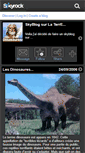 Mobile Screenshot of dinosauresmania.skyrock.com