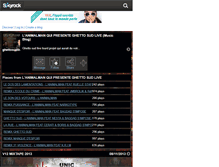 Tablet Screenshot of ghettosudlive.skyrock.com