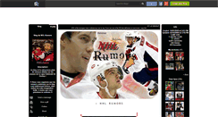 Desktop Screenshot of nhl-rumors.skyrock.com