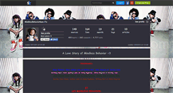 Desktop Screenshot of mindlessbehaviorruns-fic.skyrock.com