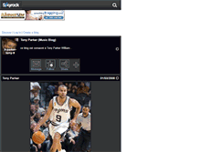 Tablet Screenshot of 9-parker-tony-9.skyrock.com
