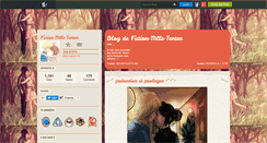 Desktop Screenshot of fiction-mlle-tenten.skyrock.com