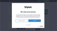 Desktop Screenshot of junkieintheusa.skyrock.com