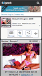 Mobile Screenshot of beau-belle-goss2008.skyrock.com