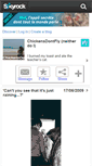 Mobile Screenshot of chickensdontfly.skyrock.com
