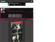 Tablet Screenshot of dean-sam-winchester.skyrock.com