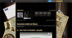 Desktop Screenshot of bebecoucouche.skyrock.com