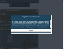 Tablet Screenshot of michael-jackson77380.skyrock.com
