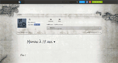 Desktop Screenshot of leinali.skyrock.com