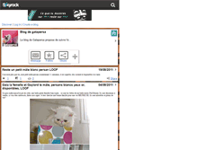 Tablet Screenshot of gatapersa.skyrock.com