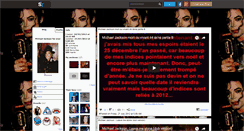 Desktop Screenshot of mj120.skyrock.com