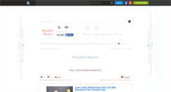 Desktop Screenshot of magnifique-magazine.skyrock.com
