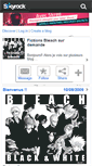 Mobile Screenshot of fictions-bleach.skyrock.com