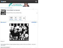 Tablet Screenshot of fictions-bleach.skyrock.com